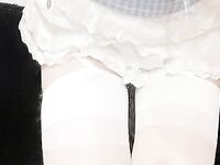 -海角女色狼『雅雅想睡亲哥』钻石贴合集，女追男隔层纱爆操失禁白浆流一床，淫荡的小逼逼被哥哥操喷了一床的尿