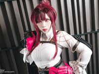 Tokar浵卡国内极品二次元福利姬cos卡芙卡巨乳白虎口交干炮