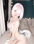 【冲田凛花Mashu】泳装童颜巨乳全裸梨型身材