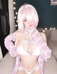 【冲田凛花Mashu】泳装童颜巨乳全裸梨型身材