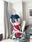 Hot contrast sexy beauty "Tutu" at ang kanyang mga girlfriends VIP group Xiuhe group wedding dress face oral sex, magandang sexy wedding bride super contrast full version welfare ①