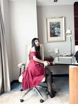 Hot contrast sexy beauty "Tutu" at ang kanyang mga girlfriends VIP group Xiuhe group wedding dress face oral sex, magandang sexy wedding bride super contrast full version welfare ①