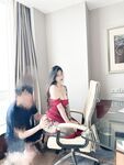 Hot contrast sexy beauty "Tutu" at ang kanyang mga girlfriends VIP group Xiuhe group wedding dress face oral sex, magandang sexy wedding bride super contrast full version welfare ①