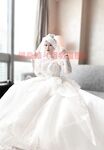 Hot contrast sexy beauty "Tutu" at ang kanyang mga girlfriends VIP group Xiuhe group wedding dress face oral sex, magandang sexy wedding bride super contrast full version welfare ①