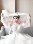 Hot contrast sexy beauty "Tutu" at ang kanyang mga girlfriends VIP group Xiuhe group wedding dress face oral sex, magandang sexy wedding bride super contrast full version welfare ①