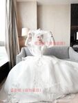 Hot contrast sexy beauty "Tutu" at ang kanyang mga girlfriends VIP group Xiuhe group wedding dress face oral sex, magandang sexy wedding bride super contrast full version welfare ①