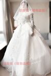 Hot contrast sexy beauty "Tutu" at ang kanyang mga girlfriends VIP group Xiuhe group wedding dress face oral sex, magandang sexy wedding bride super contrast full version welfare ①