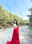 Hot contrast sexy beauty "Tutu" at ang kanyang mga girlfriends VIP group Xiuhe group wedding dress face oral sex, magandang sexy wedding bride super contrast full version welfare ①