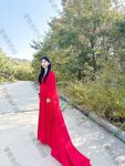 Hot contrast sexy beauty "Tutu" at ang kanyang mga girlfriends VIP group Xiuhe group wedding dress face oral sex, magandang sexy wedding bride super contrast full version welfare ①