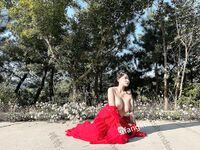 Hot contrast sexy beauty "Tutu" at ang kanyang mga girlfriends VIP group Xiuhe group wedding dress face oral sex, magandang sexy wedding bride super contrast full version welfare ①