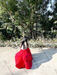 Hot contrast sexy beauty "Tutu" at ang kanyang mga girlfriends VIP group Xiuhe group wedding dress face oral sex, magandang sexy wedding bride super contrast full version welfare ①