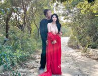 Hot contrast sexy beauty "Tutu" at ang kanyang mga girlfriends VIP group Xiuhe group wedding dress face oral sex, magandang sexy wedding bride super contrast full version welfare ①