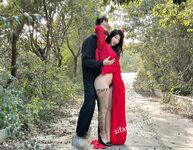 Hot contrast sexy beauty "Tutu" at ang kanyang mga girlfriends VIP group Xiuhe group wedding dress face oral sex, magandang sexy wedding bride super contrast full version welfare ①