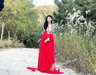 Hot contrast sexy beauty "Tutu" at ang kanyang mga girlfriends VIP group Xiuhe group wedding dress face oral sex, magandang sexy wedding bride super contrast full version welfare ①