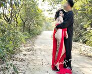 Hot contrast sexy beauty "Tutu" at ang kanyang mga girlfriends VIP group Xiuhe group wedding dress face oral sex, magandang sexy wedding bride super contrast full version welfare ①