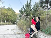 Hot contrast sexy beauty "Tutu" at ang kanyang mga girlfriends VIP group Xiuhe group wedding dress face oral sex, magandang sexy wedding bride super contrast full version welfare ①