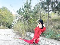 Hot contrast sexy beauty "Tutu" at ang kanyang mga girlfriends VIP group Xiuhe group wedding dress face oral sex, magandang sexy wedding bride super contrast full version welfare ①