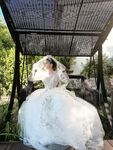 Hot contrast sexy beauty "Tutu" at ang kanyang mga girlfriends VIP group Xiuhe group wedding dress face oral sex, magandang sexy wedding bride super contrast full version welfare ①