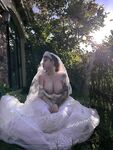 Hot contrast sexy beauty "Tutu" at ang kanyang mga girlfriends VIP group Xiuhe group wedding dress face oral sex, magandang sexy wedding bride super contrast full version welfare ①