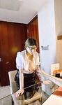 Hot contrast sexy beauty "Tutu" at ang kanyang mga girlfriends VIP group Xiuhe group wedding dress face oral sex, magandang sexy wedding bride super contrast full version welfare ①