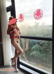 Hot contrast sexy beauty "Tutu" at ang kanyang mga girlfriends VIP group Xiuhe group wedding dress face oral sex, magandang sexy wedding bride super contrast full version welfare ①
