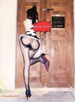 Hot contrast sexy beauty "Tutu" at ang kanyang mga girlfriends VIP group Xiuhe group wedding dress face oral sex, magandang sexy wedding bride super contrast full version welfare ①
