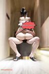 Hot contrast sexy beauty "Tutu" at ang kanyang mga girlfriends VIP group Xiuhe group wedding dress face oral sex, magandang sexy wedding bride super contrast full version welfare ①