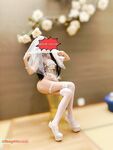 Hot contrast sexy beauty "Tutu" at ang kanyang mga girlfriends VIP group Xiuhe group wedding dress face oral sex, magandang sexy wedding bride super contrast full version welfare ①
