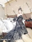 Hot contrast sexy beauty "Tutu" at ang kanyang mga girlfriends VIP group Xiuhe group wedding dress face oral sex, magandang sexy wedding bride super contrast full version welfare ②