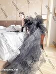 Hot contrast sexy beauty "Tutu" at ang kanyang mga girlfriends VIP group Xiuhe group wedding dress face oral sex, magandang sexy wedding bride super contrast full version welfare ②