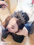 Hot contrast sexy beauty "Tutu" at ang kanyang mga girlfriends VIP group Xiuhe group wedding dress face oral sex, magandang sexy wedding bride super contrast full version welfare ②