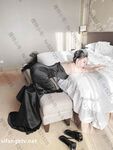 Hot contrast sexy beauty "Tutu" at ang kanyang mga girlfriends VIP group Xiuhe group wedding dress face oral sex, magandang sexy wedding bride super contrast full version welfare ②