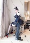 Hot contrast sexy beauty "Tutu" at ang kanyang mga girlfriends VIP group Xiuhe group wedding dress face oral sex, magandang sexy wedding bride super contrast full version welfare ②