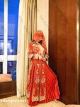 Hot contrast sexy beauty "Tutu" at ang kanyang mga girlfriends VIP group Xiuhe group wedding dress face oral sex, magandang sexy wedding bride super contrast full version welfare ②