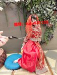 Hot contrast sexy beauty "Tutu" at ang kanyang mga girlfriends VIP group Xiuhe group wedding dress face oral sex, magandang sexy wedding bride super contrast full version welfare ②