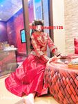 Hot contrast sexy beauty "Tutu" at ang kanyang mga girlfriends VIP group Xiuhe group wedding dress face oral sex, magandang sexy wedding bride super contrast full version welfare ②