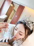 Hot contrast sexy beauty "Tutu" at ang kanyang mga girlfriends VIP group Xiuhe group wedding dress face oral sex, beautiful sexy wedding bride super contrast full version welfare ③ Xiuhe