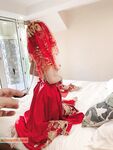 Hot contrast sexy beauty "Tutu" at ang kanyang mga girlfriends VIP group Xiuhe group wedding dress face oral sex, beautiful sexy wedding bride super contrast full version welfare ③ Xiuhe
