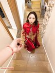 Hot contrast sexy beauty "Tutu" at ang kanyang mga girlfriends VIP group Xiuhe group wedding dress face oral sex, beautiful sexy wedding bride super contrast full version welfare ③ Xiuhe