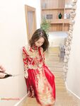 Hot contrast sexy beauty "Tutu" at ang kanyang mga girlfriends VIP group Xiuhe group wedding dress face oral sex, beautiful sexy wedding bride super contrast full version welfare ③ Xiuhe