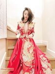 Hot contrast sexy beauty "Tutu" at ang kanyang mga girlfriends VIP group Xiuhe group wedding dress face oral sex, beautiful sexy wedding bride super contrast full version welfare ③ Xiuhe