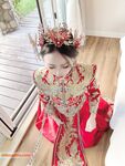 Hot contrast sexy beauty "Tutu" at ang kanyang mga girlfriends VIP group Xiuhe group wedding dress face oral sex, beautiful sexy wedding bride super contrast full version welfare ③ Xiuhe