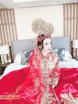 Hot contrast sexy beauty "Tutu" at ang kanyang mga girlfriends VIP group Xiuhe group wedding dress face oral sex, beautiful sexy wedding bride super contrast full version welfare ③ Xiuhe