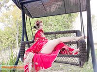 Hot contrast sexy beauty "Tutu" at ang kanyang mga girlfriends VIP group Xiuhe group wedding dress face oral sex, beautiful sexy wedding bride super contrast full version welfare ③ Xiuhe