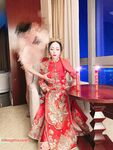 Hot contrast sexy beauty "Tutu" at ang kanyang mga girlfriends VIP group Xiuhe group wedding dress face oral sex, beautiful sexy wedding bride super contrast full version welfare ③ Xiuhe