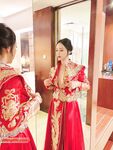 Hot contrast sexy beauty "Tutu" at ang kanyang mga girlfriends VIP group Xiuhe group wedding dress face oral sex, beautiful sexy wedding bride super contrast full version welfare ③ Xiuhe