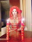 Hot contrast sexy beauty "Tutu" at ang kanyang mga girlfriends VIP group Xiuhe group wedding dress face oral sex, beautiful sexy wedding bride super contrast full version welfare ③ Xiuhe