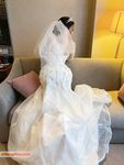 Hot contrast sexy beauty "Tutu" at ang kanyang mga girlfriends VIP group Xiuhe group wedding dress face oral sex, beautiful sexy wedding bride super contrast full version welfare ③ Xiuhe