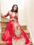 Hot contrast sexy beauty "Tutu" at ang kanyang mga girlfriends VIP group Xiuhe group wedding dress face oral sex, beautiful sexy wedding bride super contrast full version welfare ③ Xiuhe