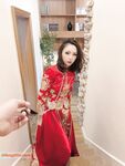Hot contrast sexy beauty "Tutu" at ang kanyang mga girlfriends VIP group Xiuhe group wedding dress face oral sex, beautiful sexy wedding bride super contrast full version welfare ③ Xiuhe